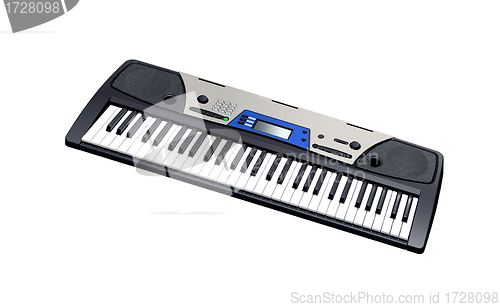 Image of Electric piano isolated