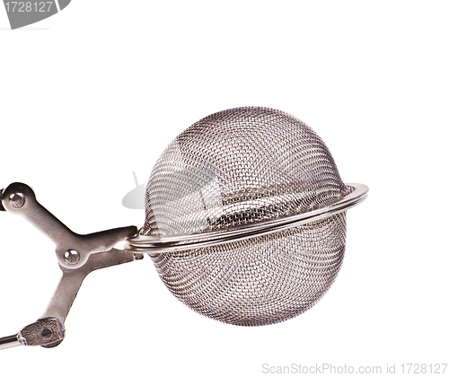 Image of a tea infuser isolated