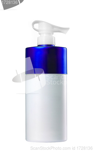 Image of Cosmetic Cream Bottle isolated on white