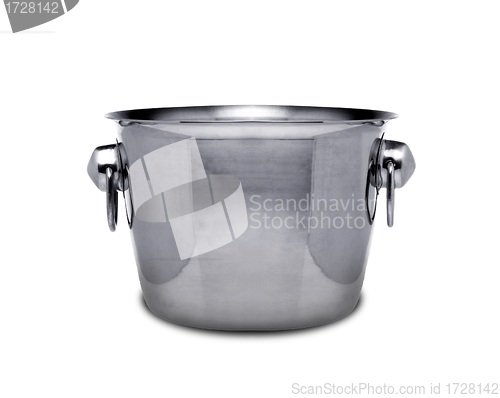 Image of Empty champagne ice bucket