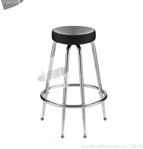Image of chair for a bar isolated