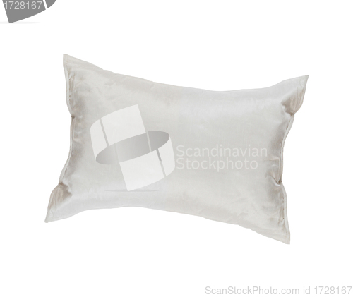 Image of White pillow isolated