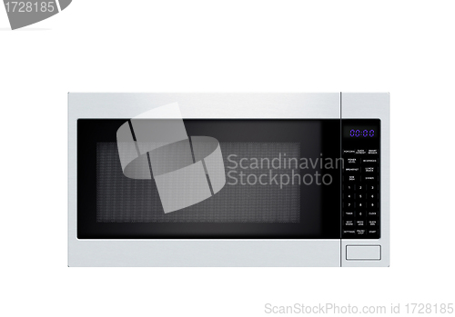 Image of stylish microwave oven isolated