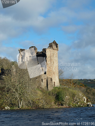 Image of Urquhart Castle, Scotland.