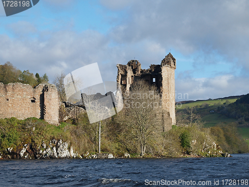 Image of Urquhart Castle, Scotland.