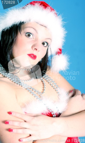 Image of xmas woman