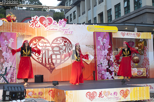 Image of Dancing in Lantern Legend, Lingnan University.