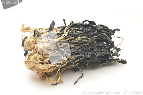 Image of Dried vegetables isolated on white background