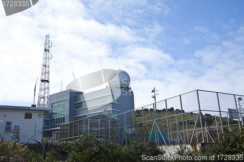 Image of Weather station at top of Hong Kong, Tai Mo Shan.