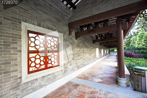 Image of Chinese garden in Hong Kong