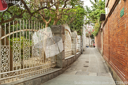 Image of Old alley in Xiamen, China