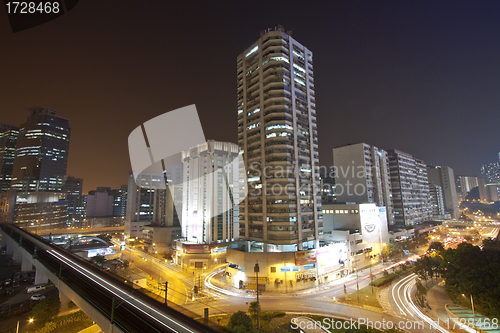 Image of Traffic in downtown of Hong Kong