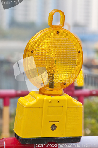 Image of Safety lamp on street