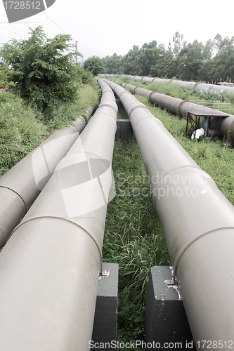 Image of Metal water pipelines