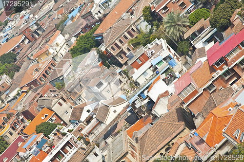 Image of Gulang Yu Island in Xiamen, China with many historial buildings