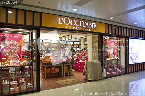 Image of L'Occitane shop in Hong Kong