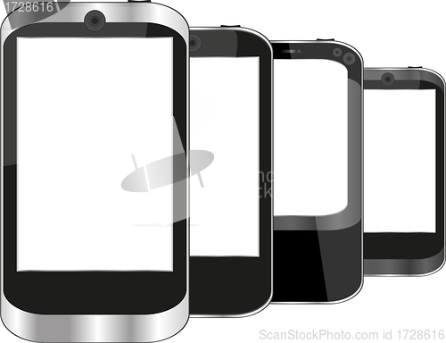Image of Smart phones set