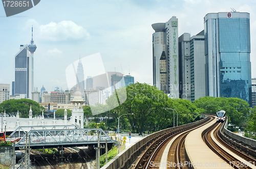 Image of Light Rail Transit in KL