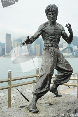 Image of Bruce Lee statue