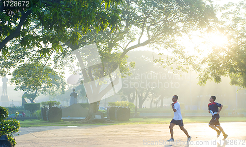 Image of Running in Rizal Park