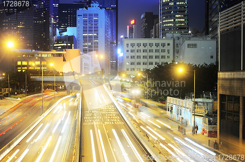 Image of Hong Kong at night