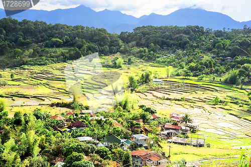 Image of  Village in Cordillera mountains