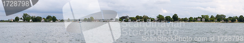 Image of Panorama of Oxford Maryland from the Chesapeake