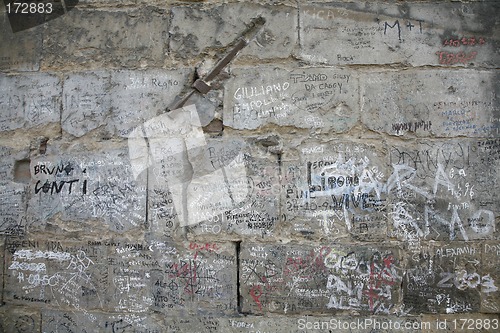 Image of Graffiti Ponte Vecchio