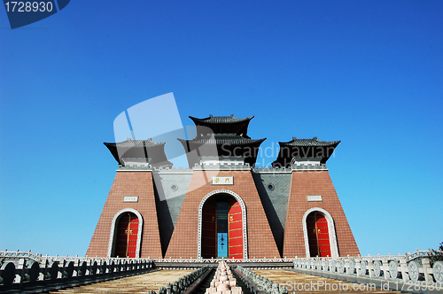 Image of China Gate, traditional Chinese ancient building