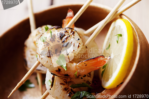 Image of grilled shrimps