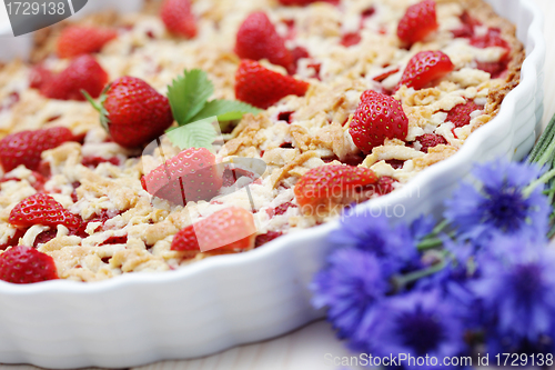 Image of strawberry tart