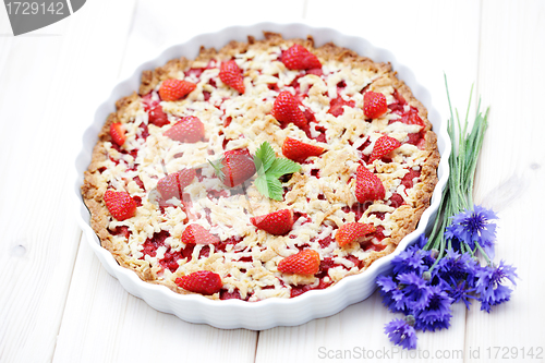 Image of strawberry tart