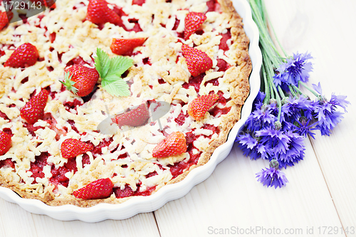 Image of strawberry tart
