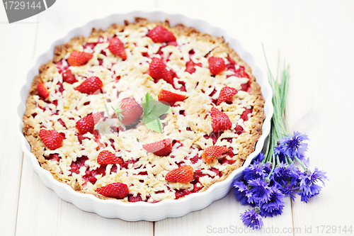 Image of strawberry tart