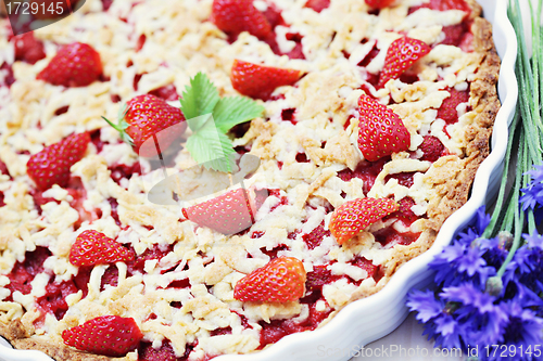 Image of strawberry tart
