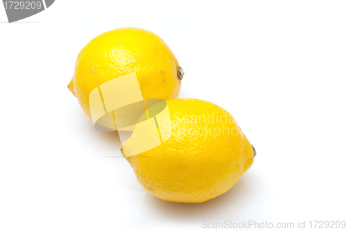 Image of Lemons isolated on white background