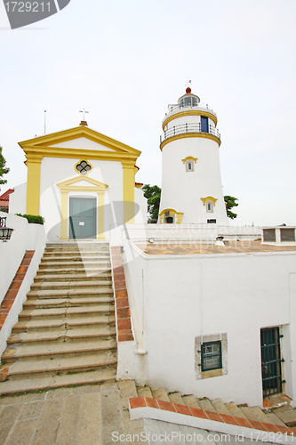 Image of Guia Fortress in Macau at day