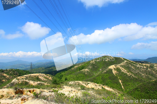 Image of Mountain valley in Hong Kong 