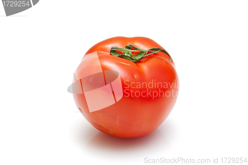 Image of Fresh tomato isolated on white background