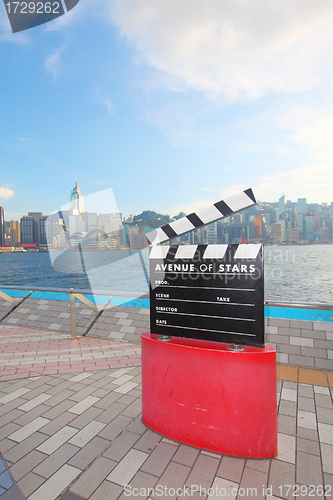 Image of Avenue of Stars landmark in Hong Kong at day