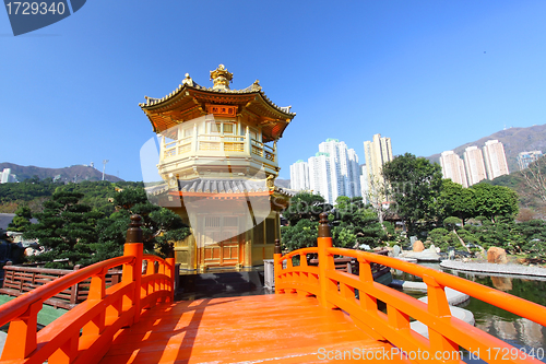 Image of The Pavilion of Absolute Perfection in the Nan Lian Garden 