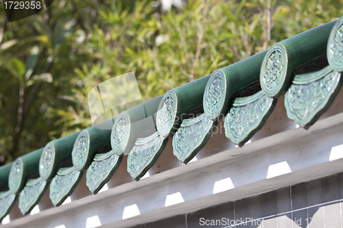 Image of Chinese temple roof