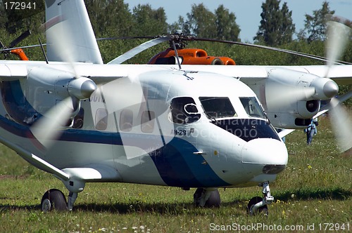 Image of Skydiver's plane