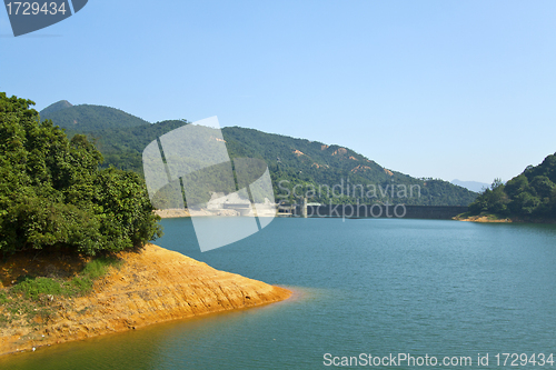 Image of Reservoir in Hong Kong at day