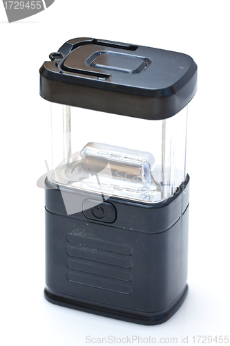 Image of Black lamp for camping use