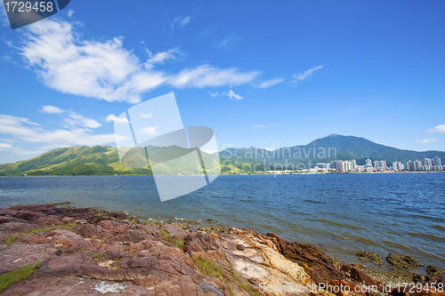 Image of Sea coast landscape in Hong Kong