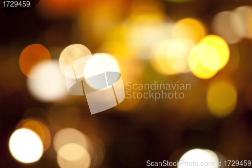 Image of Defocused abstract colorful lights