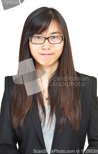 Image of Asian young business woman