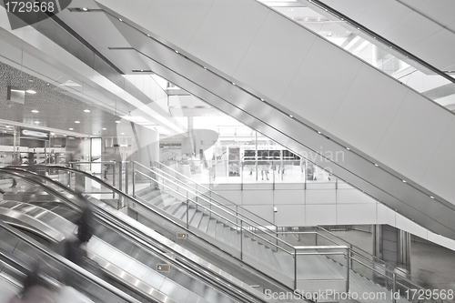 Image of Shopping mall in Central, Hong Kong. 