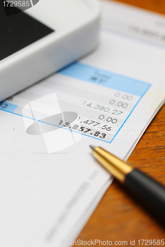 Image of Financial concept accounting